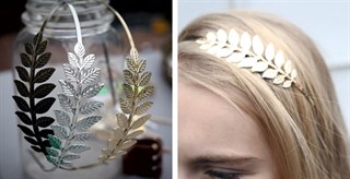 Grecian Goddess Leaf Headbands – $6.99!