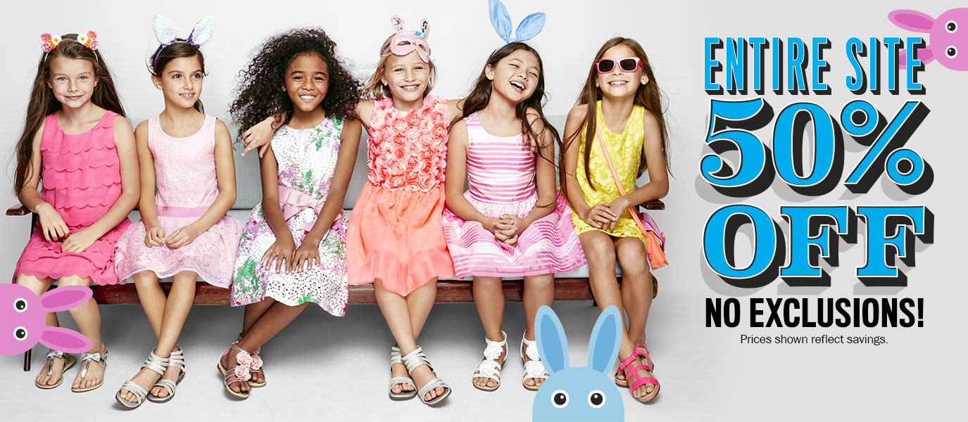 FREE Shipping From The Children’s Place + 50% Off Sitewide! Easter Outfits?