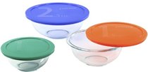 Pyrex Smart Essentials 6-Piece Glass Mixing Bowl Set – Just $11.99!