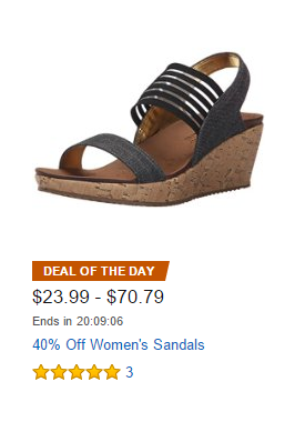 Today Only! Save 40% On Women’s Sandals!