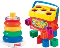 Fisher-Price Baby’s First Blocks and Rock Stack Bundle – $11.99!