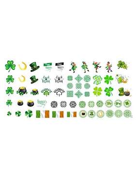 St. Patricks Day Luck of The Irish Assortment Nail Art Decals – $4.49! Free shipping!