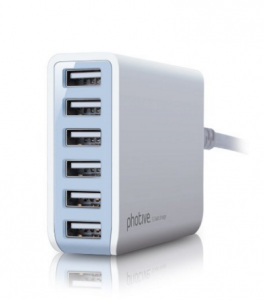 6 port usb rapid charger