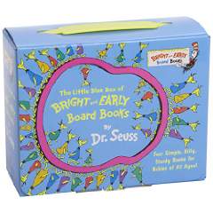 The Little Blue Box of Bright and Early Board Books by Dr. Seuss – $10.00!