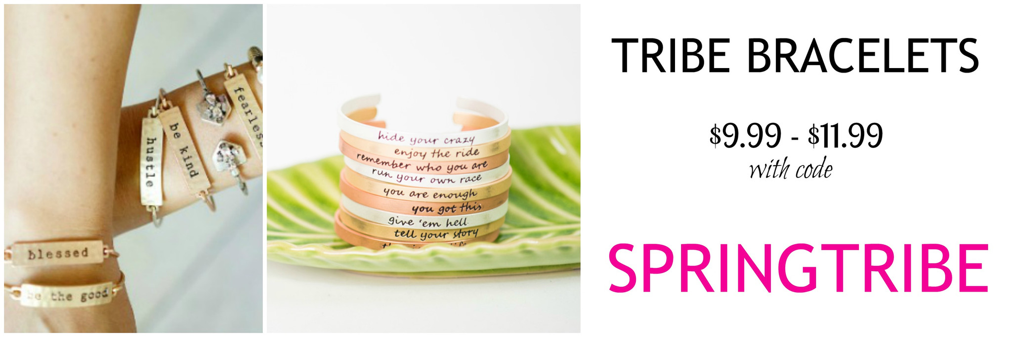 Uplifting Stamped Tribe Bracelets as Low as $9.99 Shipped