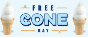 Tuesday Only! Free Ice Cream Cones at Dairy Queen!