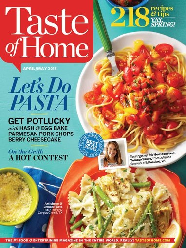 Taste of Home Magazine Only $6.97 per Year! (NO Auto-Renewal!)