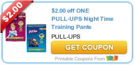 Save over $12 on Pull-Ups, GoodNites, and Huggies!