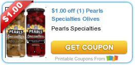 Save $1 on Pearls Olives!