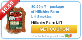 Two New Hillshire Farm Coupons | Smaoked Sausage and Lit’l Smokies!