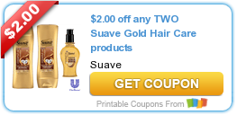Three New Suave Hair Care Coupons!