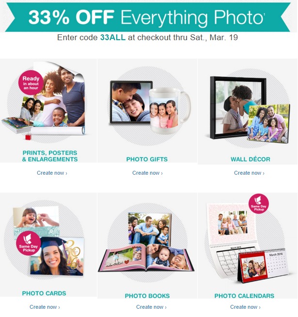 33% Off Everything Photo at Wagreens Photo!