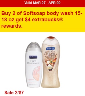 CVS: Softsoap Body Wash Only 50¢ Starting Sunday!
