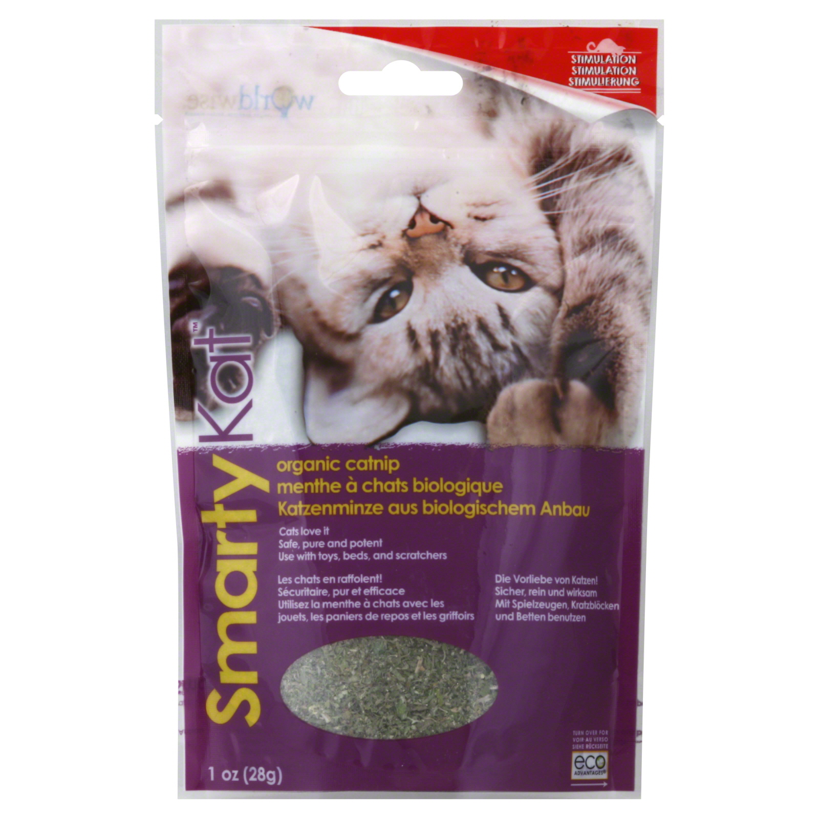 SmartyKat Organic Catnip Only $1.99!