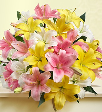Double Sweet Spring Lilies Bouquet From 1-800-FLOWERS Only $29.99!