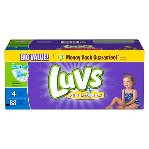 TARGET: HUGE Stockup Deal on Luvs Diapers!