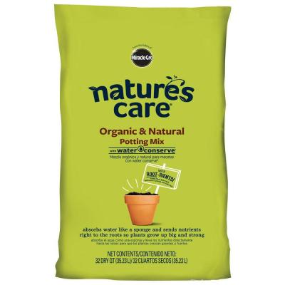 Miracle-Gro Nature’s Care 32-qt Organic Potting Mix Only $6.00 (Reg $10.99)