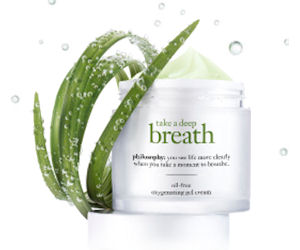 FREE Take A Deep Breath Oil-Free Oxygenating Gel Cream from Philosophy Sample!