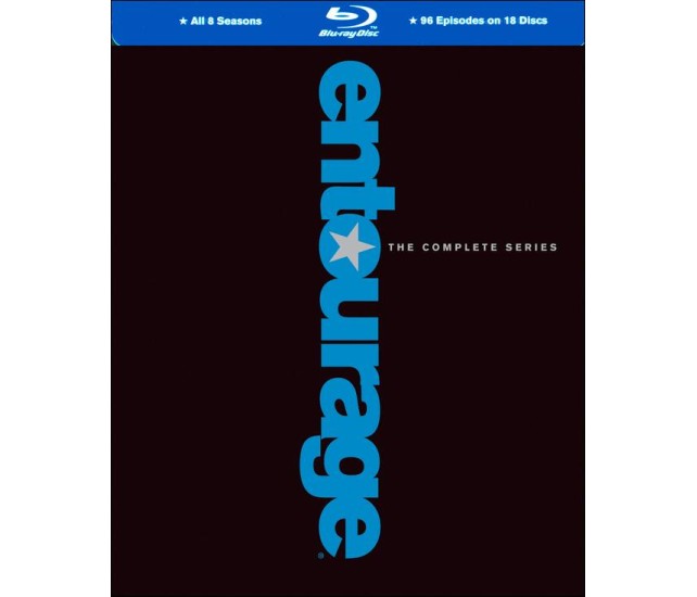 Entourage: The Complete Series on 18 Blu-Ray Discs—$74.99