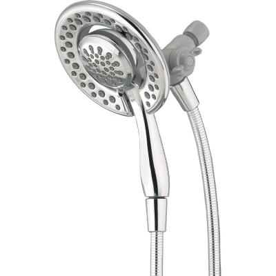 Delta In2ition Two-in-One 4-Spray Hand Shower and Shower Head Combo Kit—$19.88! (Was $44.98)