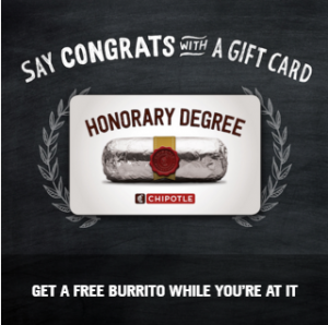 Chipotle: Buy a $25 Gift Certificate, Get a FREE Burrito!