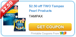 CVS: Tampax Pearl Only $1.79 Each After Coupon and ECB!