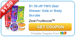 Coupon: Zest Fruitboost, LaCroix Curate, and Scotch-Brite