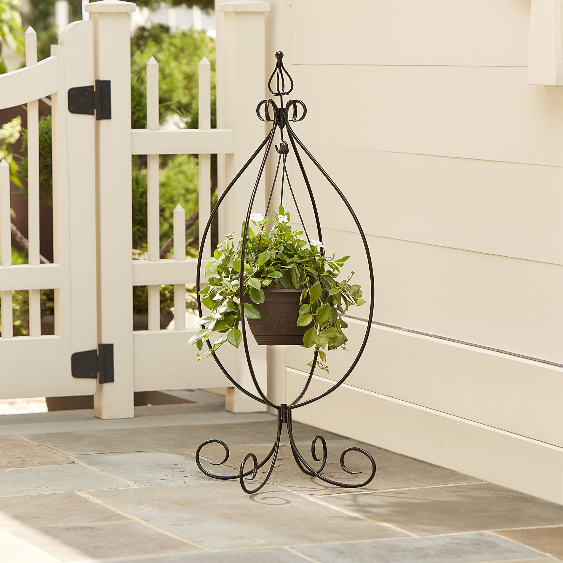 Essential Garden Hanging Basket Plant Stand—$15.99