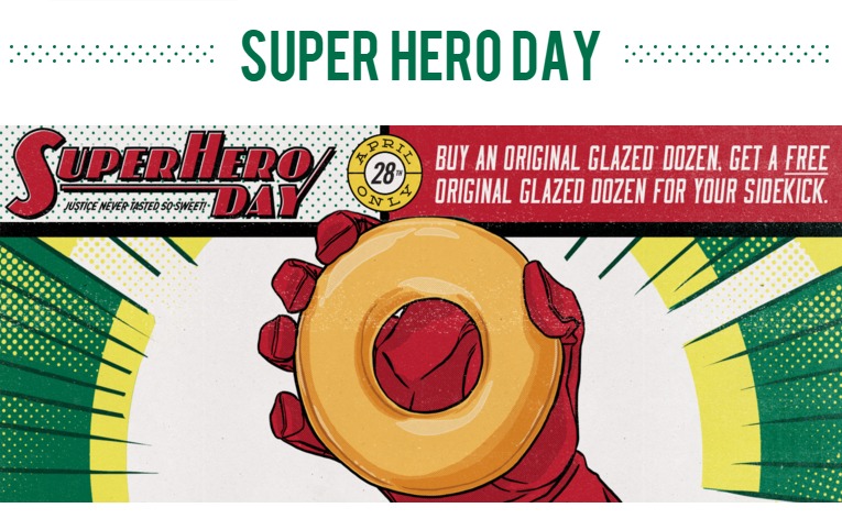 BOGO Free: Dozen Krispy Kreme Doughnuts! (Today ONLY)