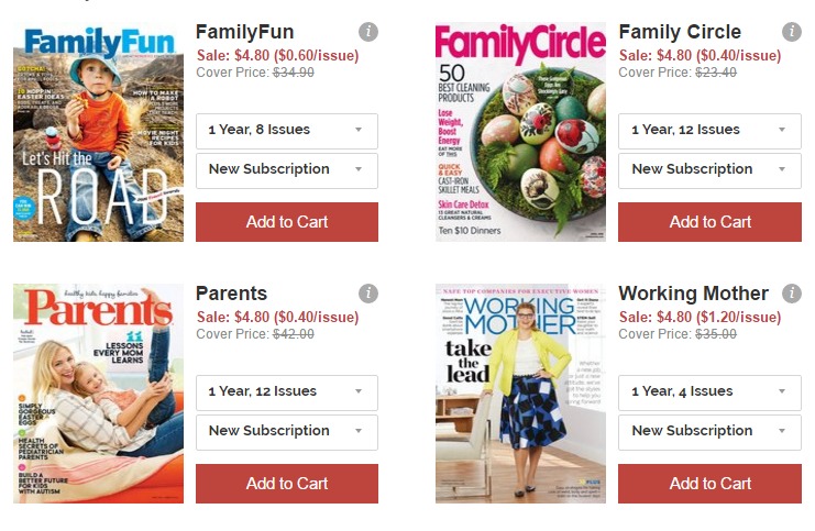 Magazine Subscriptions for Only $4.80/yr! (No Auto-renewal) Magazine Subscriptions for Only $4.80/yr! (No Auto-renewal)