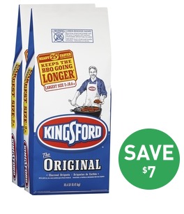 TWO Bags of 18.6 lb Kingsford Charcoal Only $12.99 + Free Pickup! (Lowe’s)