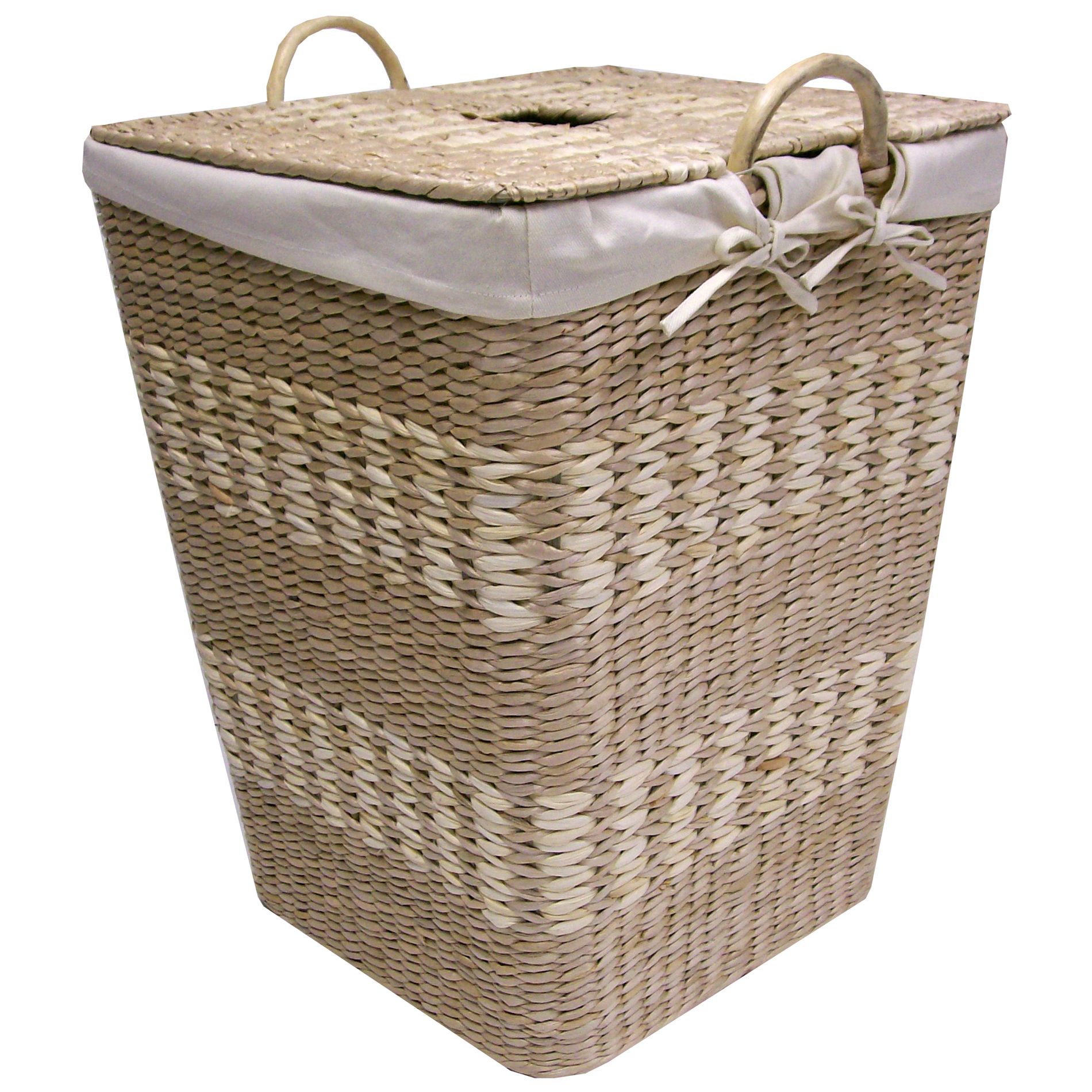 Arcadia Woven Clothes Hamper With Washable Liner—$19.99! (Reg $32.99)