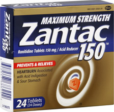 CVS: Zantac Heart Burn Relief Only $3.99!