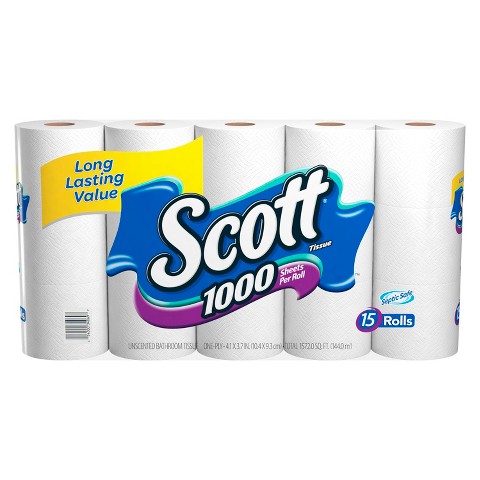 Scott Toilet Paper Just 37¢/roll Shipped After Target Gift Card!