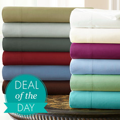 Zulily Deal of the Day – 80% off! Plush sheets from $14.79!