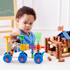 New at Zulily – Lincoln Logs & Tinkertoy up to 55% off!