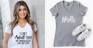 Mom Life Graphic Tees – 12 Sayings – $13.99!