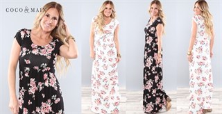 Long Floral Maxi Dress – $22.99! Long Floral Maxi Dress – $22.99!