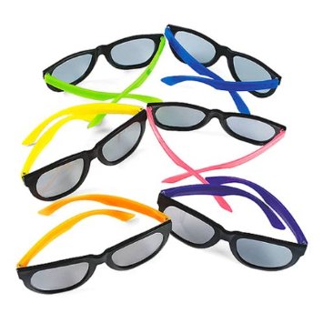 12 Pairs of Kids Neon Sunglasses Only $9.16!