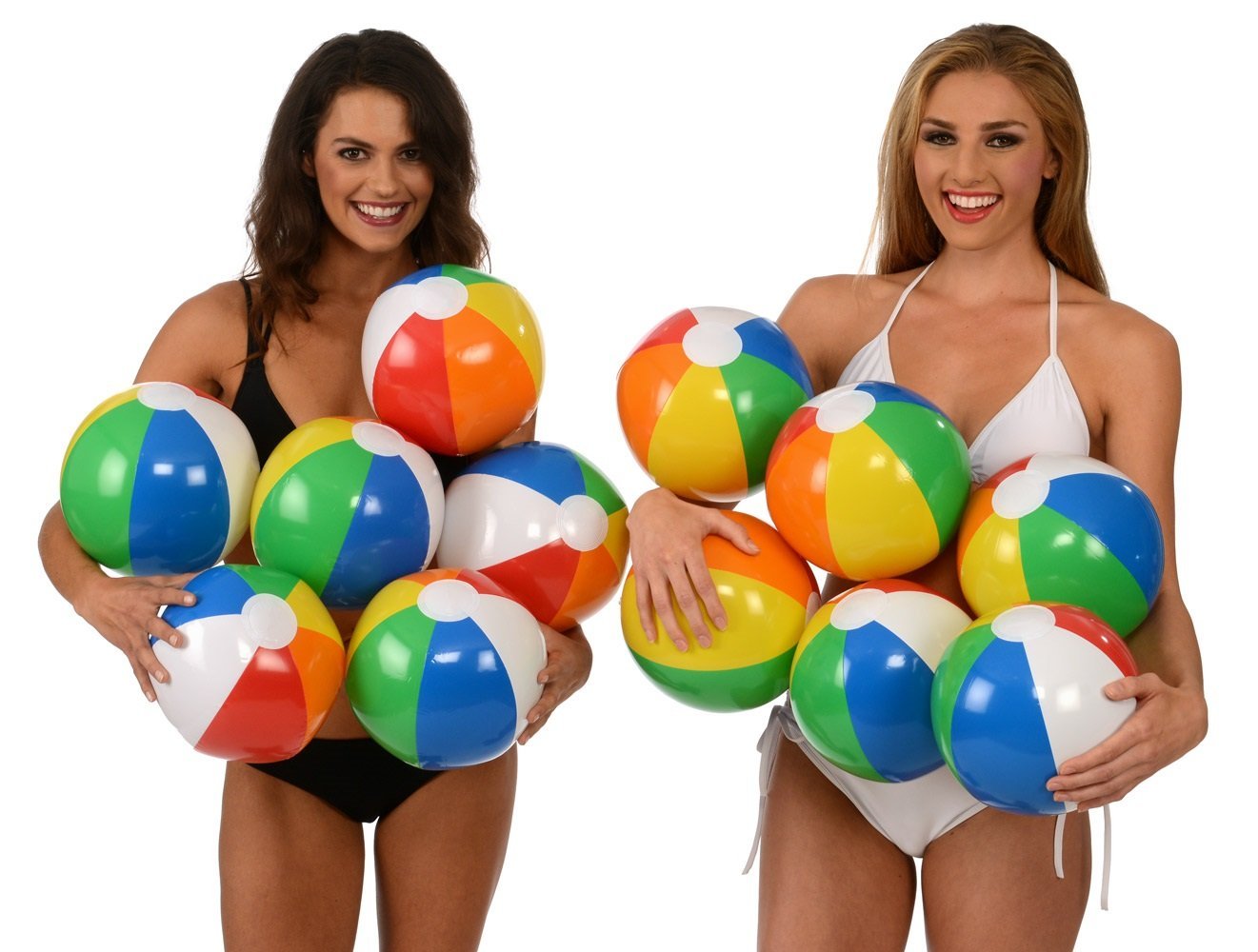 12 Pack of 12″ Inflatable Beach Balls Just $8.94!