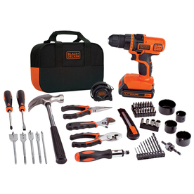 BLACK & DECKER 20-Volt Max 3/8-in Cordless Drill with Battery, Soft Case and more – $59.99!