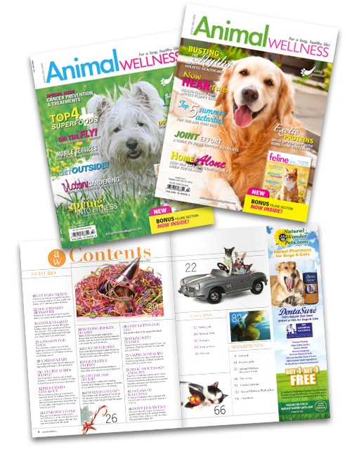 FREE Issue of Animal Wellness Magazine!