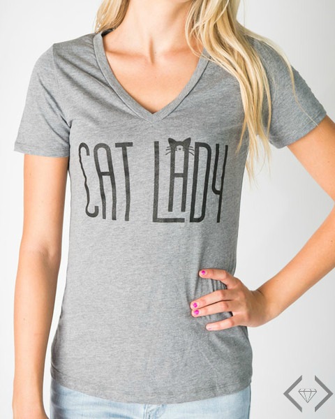 Cat Lady Graphic Tee—$16.95 + Free Shipping!