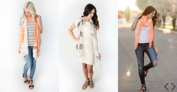 Summer Oblong Scarves 50% Off | From $5 Shipped!