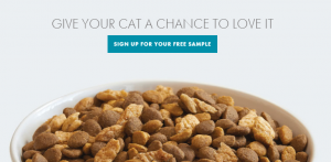 Free Cat Food Sample From Purina!