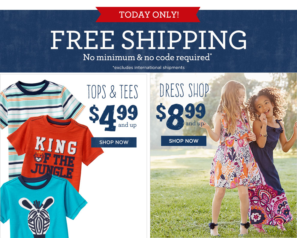 FREE Shipping From Gymboree | Swimsuits $12.99 or LESS!!