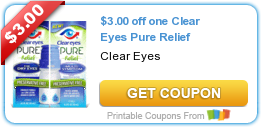 New $3 Clear Eyes Coupon!