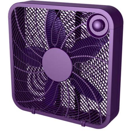 20″ Box Fan Only $14.88 (Red, Purple, or White)