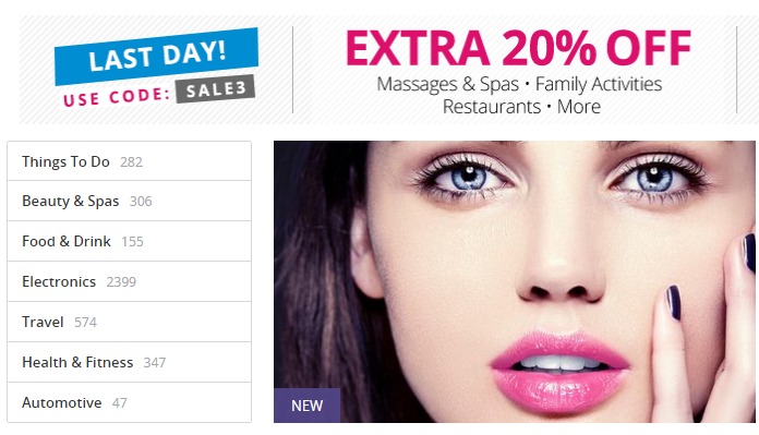 Extra 10% – 20% OFF Groupon | Last Day!