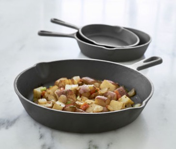Set of Three Cooks Cast Iron Skillets Just $19.99! (Or Less!)